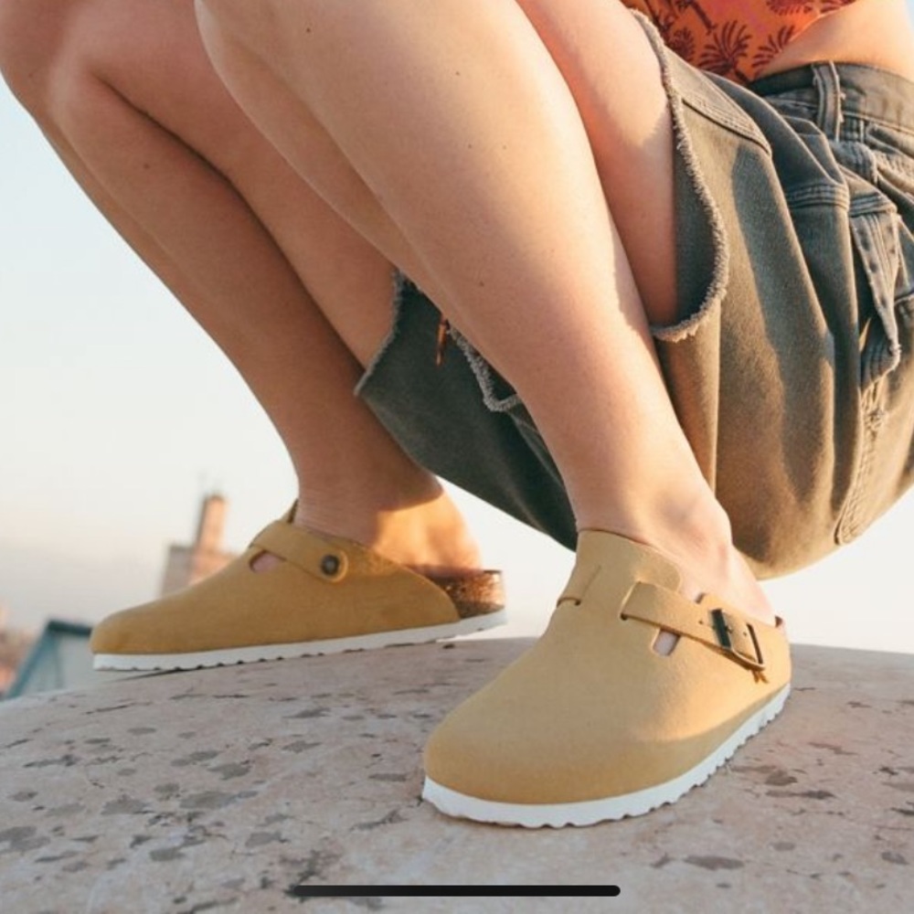 Birkenstock Suede Clog